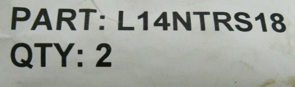 NEW LOT OF 2 CHECKFLUID L14NTRS18 HIGH FLOW L VALVE 16" SLF4 - Image 5