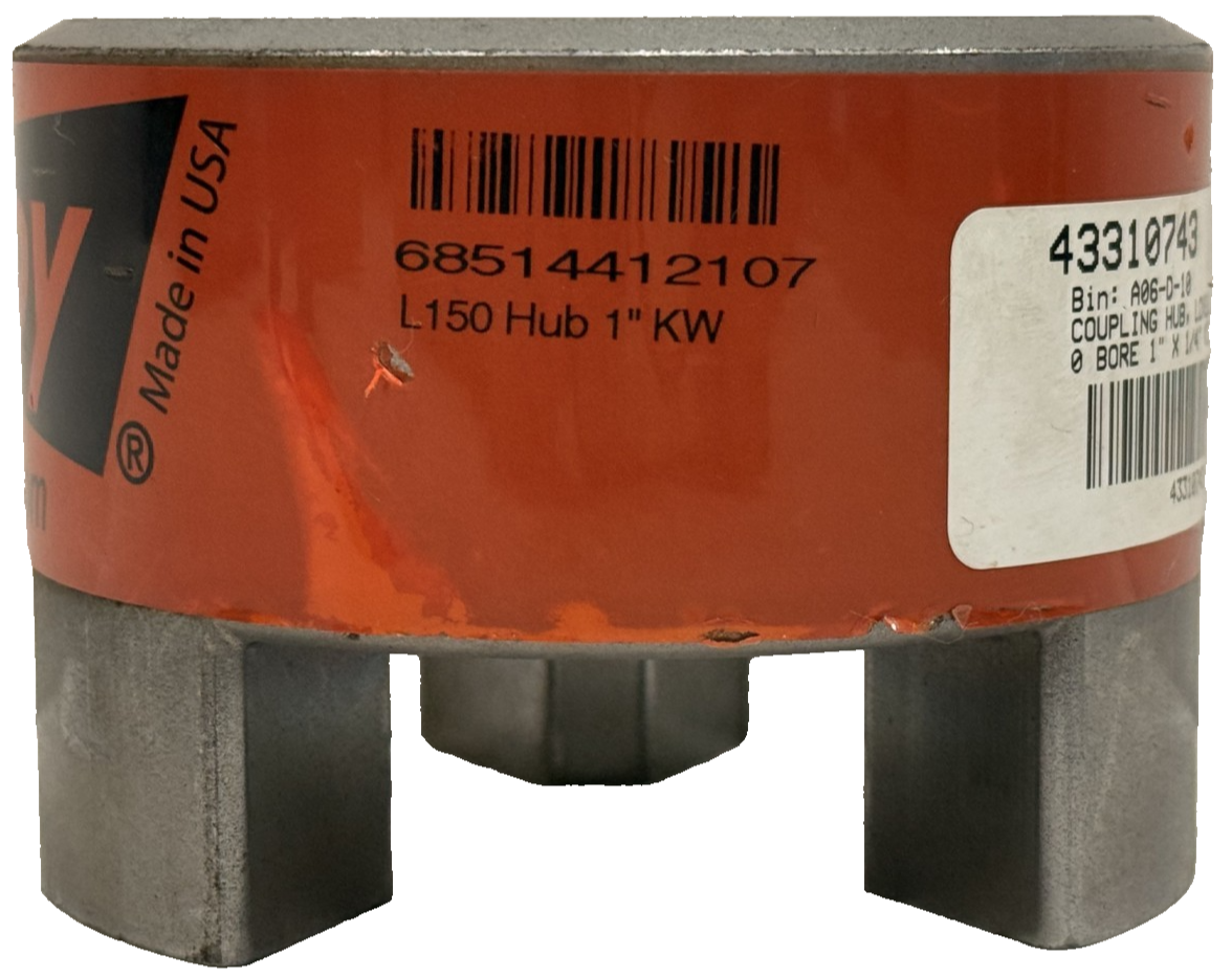 NEW LOVEJOY L-150 1.000 SHAFT JAW COUPLING L150 HUB 1" KW - Image 6