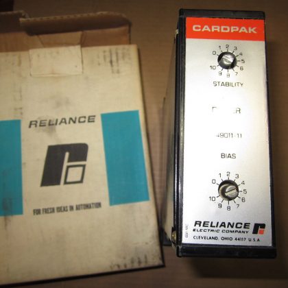 NEW RELIANCE ELECTRIC 0-49011-11 CARDPAK 049001111 STABILITY DRIVER