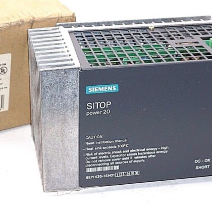 NEW SIEMENS 6EP1436-1SH01 POWER SUPPLY 6EP14361SH01