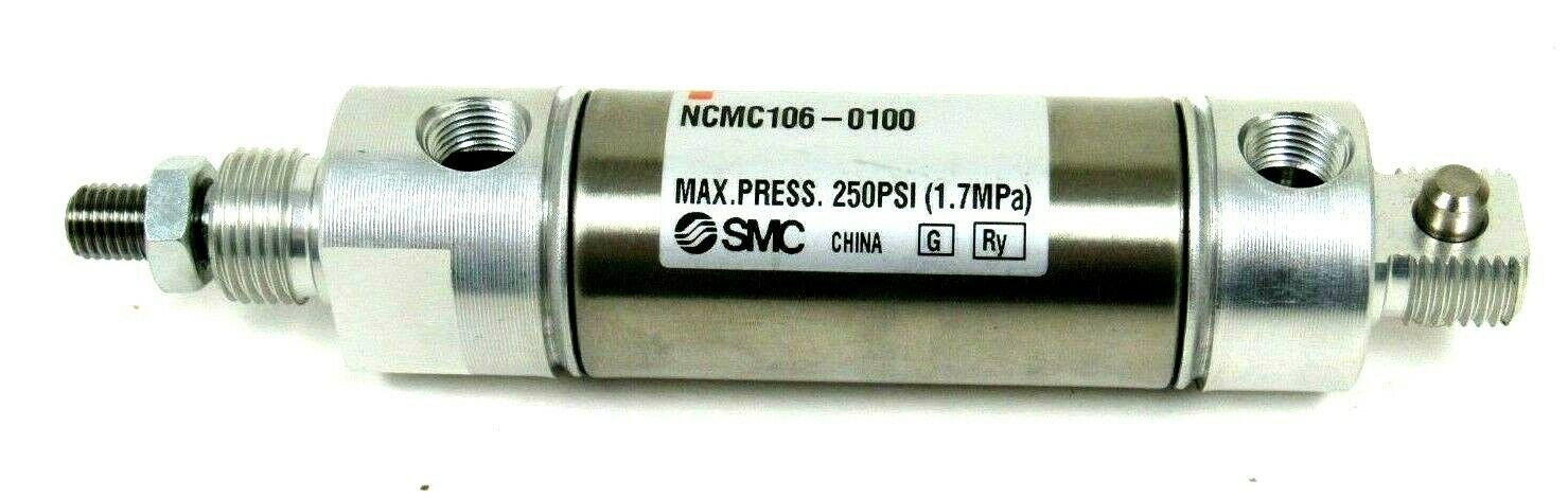 ONE NEW SMC AIR CYLINDER NCMC106-0100. 