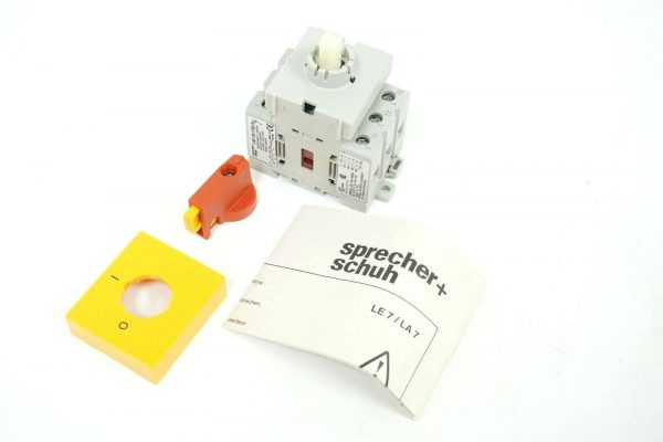NEW SPRECHER SCHUH LA7-25-1753-R EMERGENCY DISCONNECT SWITCH LA7251753R - Image 5