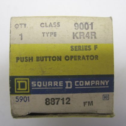 NEW SQUARE D 9001-KR4R PUSHBUTTON
