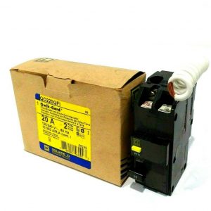 NEW SQUARE D QO220GFI CIRCUIT BREAKER S2 20A 2 POLE