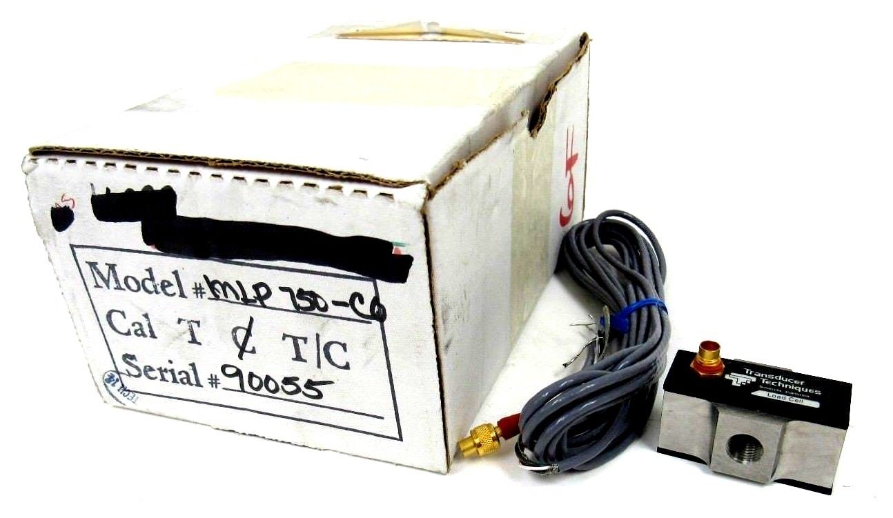 NEW TRANSDUCER TECHNIQUES MLP750C0 LOAD CELL SENSOR MLP750C0 750 LBS