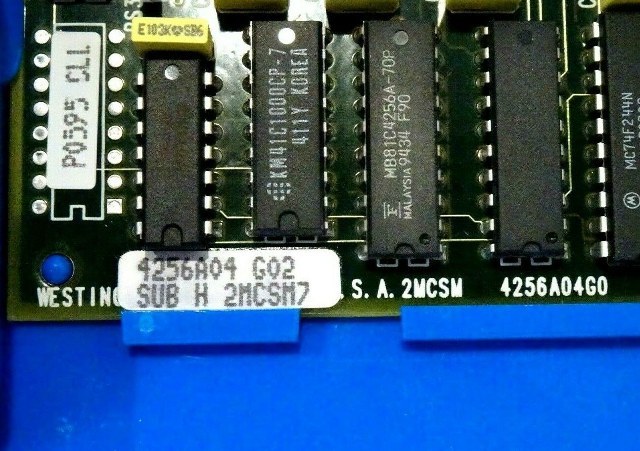 NEW WESTINGHOUSE 4256A04G02 PC BOARD - SB Industrial Supply, Inc.