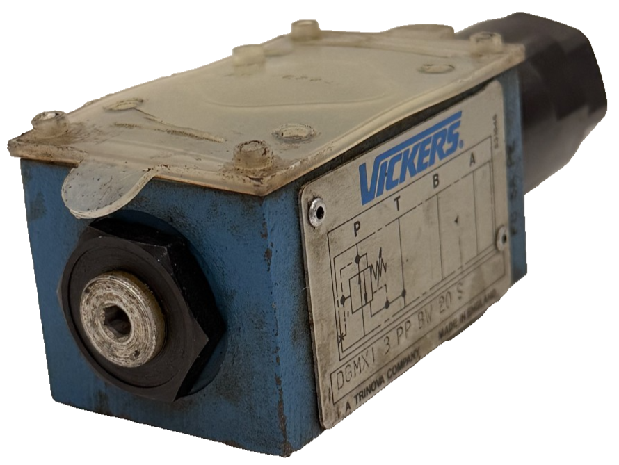 USED VICKERS DGMX1-3-PP-BW-20-S PRESSURE VALVE DGMX13PPBW20S - Image 3