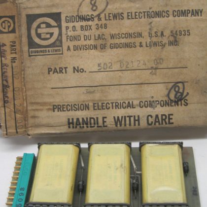 USED GIDDINGS & LEWIS 502-02124-00 RELAY BOARD 5020212400