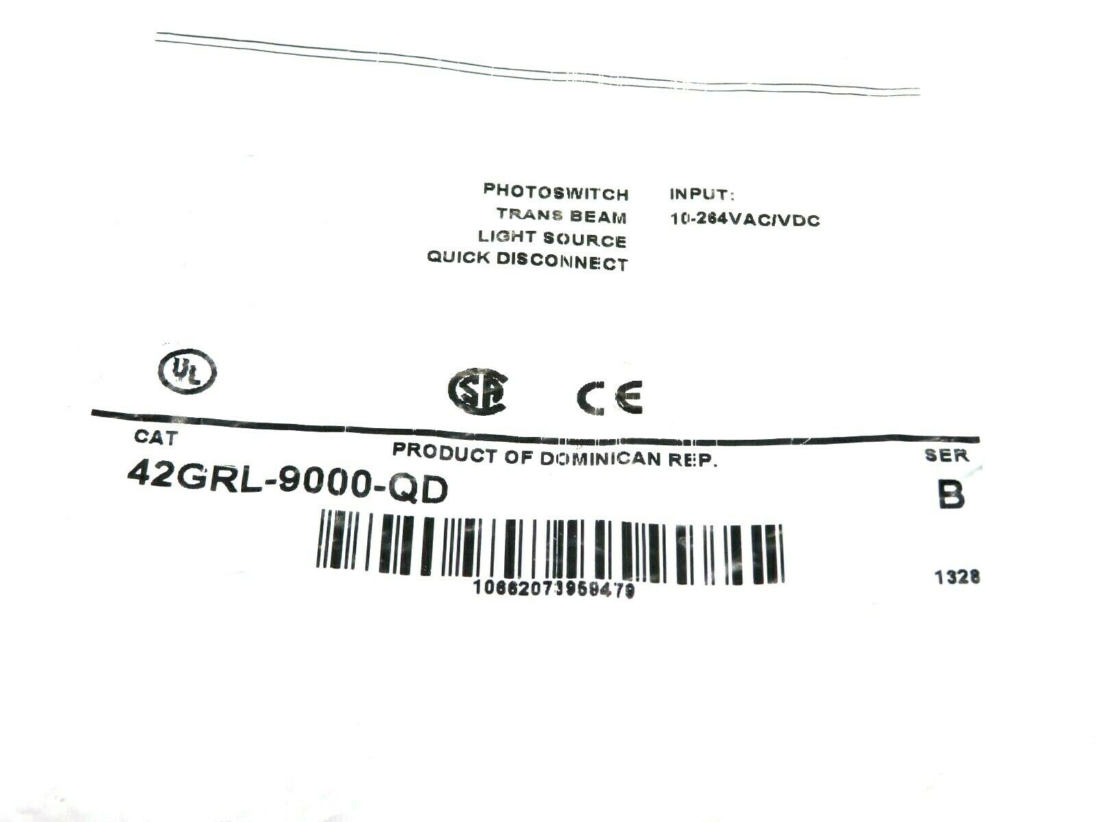 NEW ALLEN BRADLEY 42GRL-9000-QD PHOTOSWITCH SERIES B 42GRL9000QD - Image 3