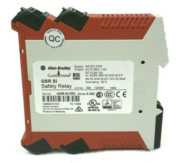 NEW ALLEN BRADLEY 440R-S12R2 SAFETY RELAY 440RS12R2 - Image 5