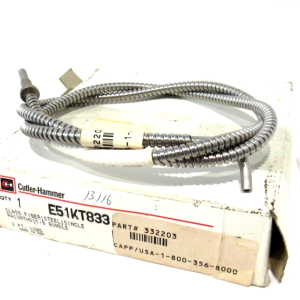NEW CUTLER HAMMER E51KT833 FIBER OPTIC CABLE