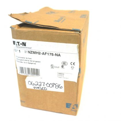 NEW EATON NZMH2-AF175-NA CIRCUIT BREAKER NZMH2AF175NA