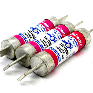 NEW LOT OF 3 FERRAZ SHAWMUT TR100R 100A 250V