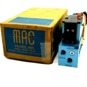 NEW MAC VALVES INC. 82A-AC-BKA-TM-DAAP-1DA SOLENOID VALVE 82AACBKATMDAAP1DA