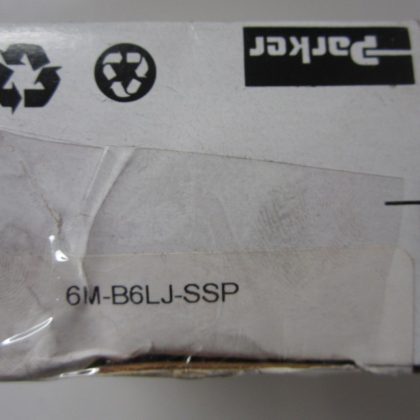 NEW PARKER 6M-B6LJ-SSP VALVE 6MB6LJSSP