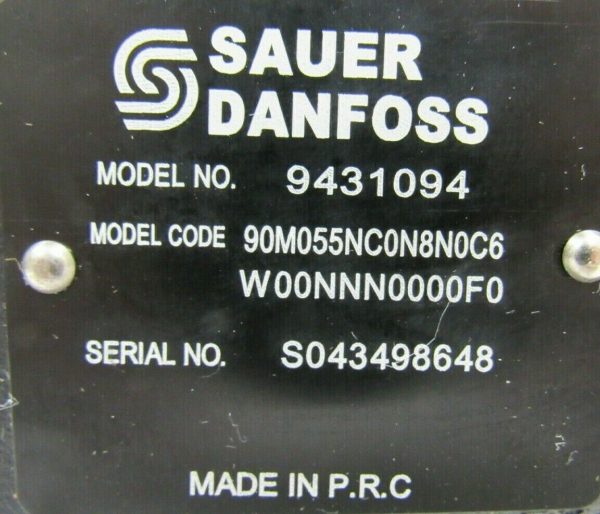 NEW SAUER DANFOSS 9431094 HYDRAULIC MOTOR 90M055NC0N8N0C6 W00NNN0000F0 - Image 5