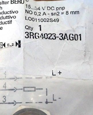 Sensore Di Prossimit&agrave; Siemens 3RG4023-3AG01 &ndash; Nuovo Pezzo Singolo