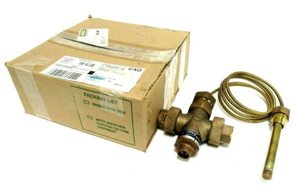 NEW STERLCO R-150-F TEMPERATURE CONTROL VALVE 150-190 TEMP RANGE R150F 1/2"