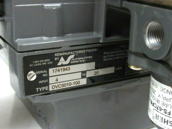 REMANUFACTURED FISHER FIELDVUE DVC5010-100 VALVE CONTROLLER DVC5010100 - Image 4