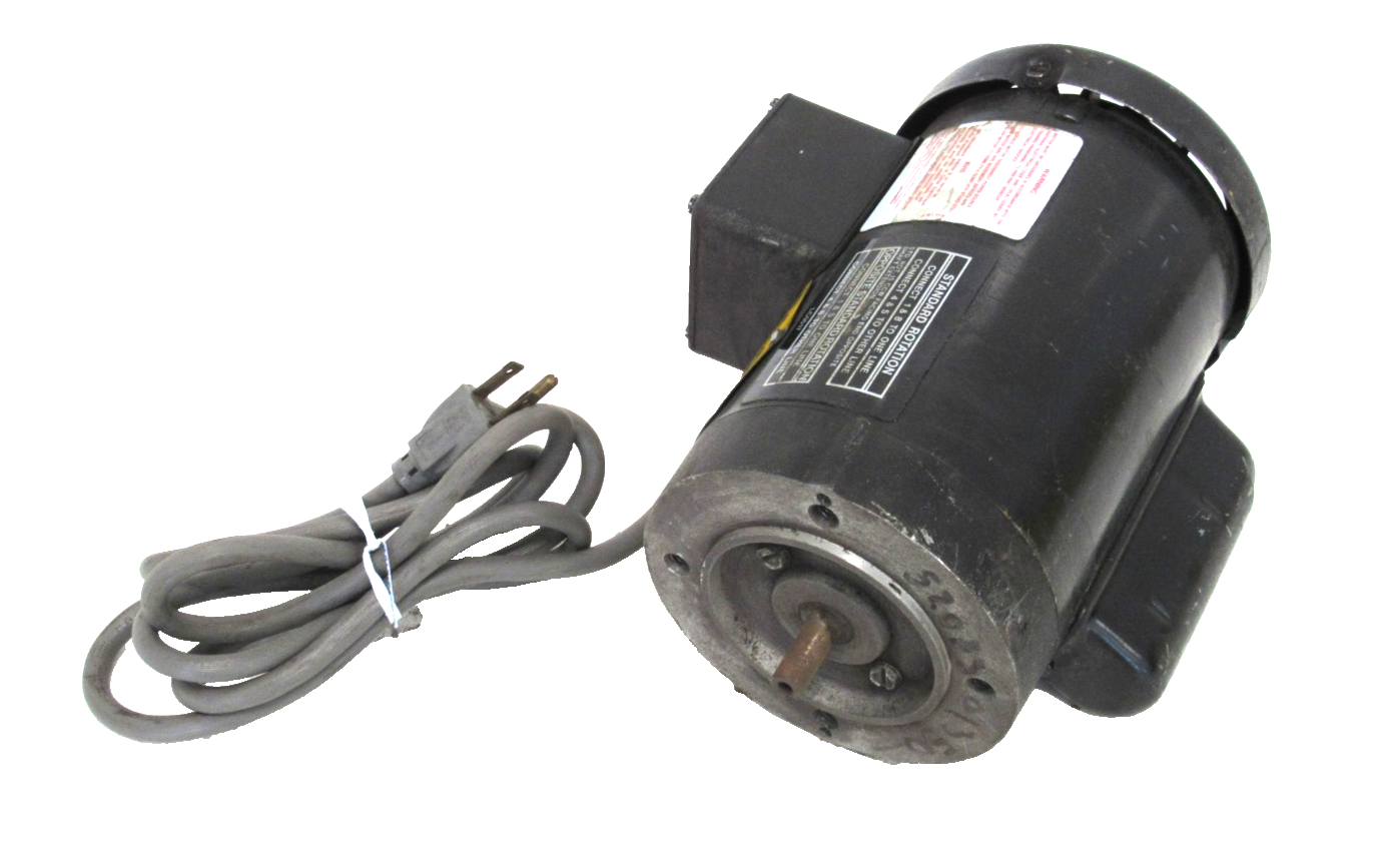 USED BALDOR 33-1314-1313 MOTOR .17HP 115V 1725RPM 3313141313