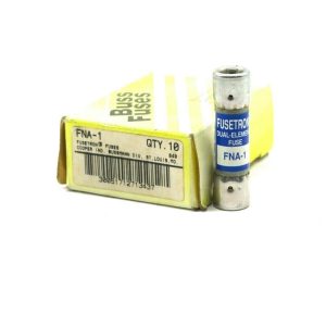 10 NEW BUSSMAN FUSETRON FNA-1 DUAL ELEMENT FUSE FNA1