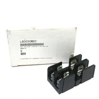 9 NEW LITTELFUSE L60030M-2C FUSE BLOCKS L60030M2C