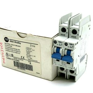 NEW 2 PCS ALLEN BRADLEY 1489-D1C040 CIRCUIT BREAKER SERIES A 1489D1C040