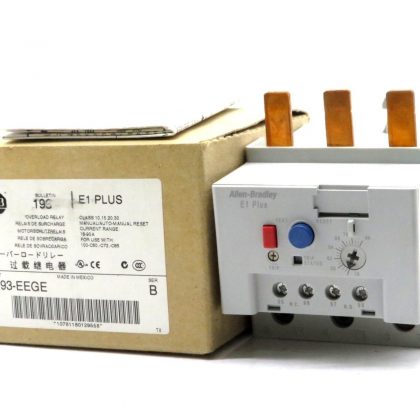 NEW ALLEN BRADLEY 193-EEGE OVERLOAD RELAY SERIES B 193EEGE