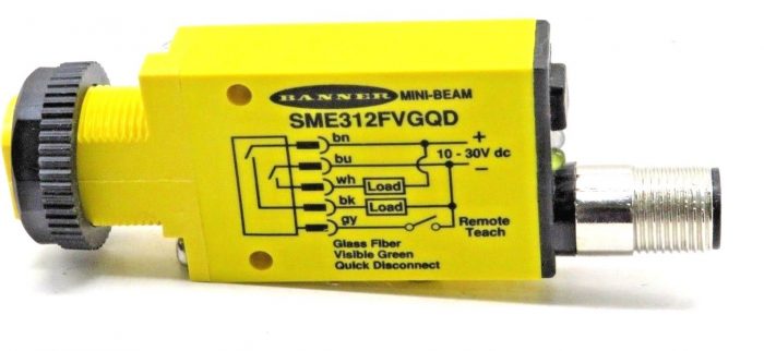 NEW BANNER ENGINEERING SME312FVGQD MINI BEAM SENSOR - Image 5
