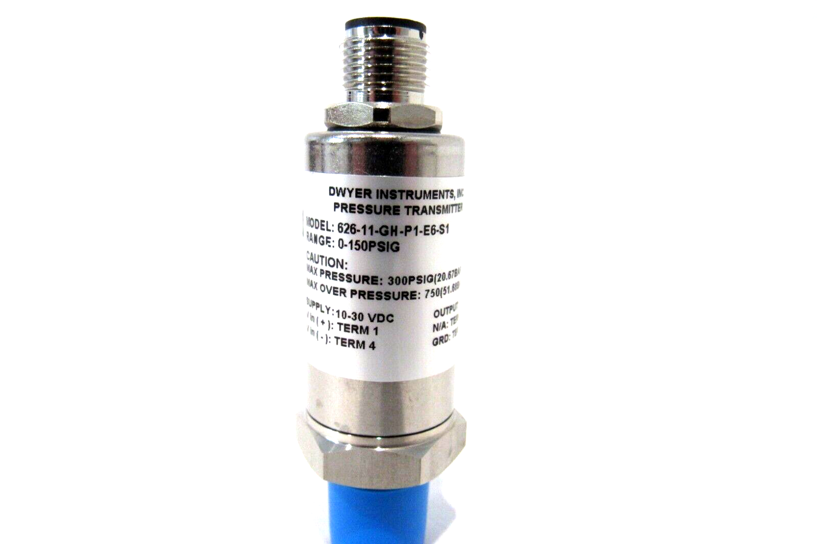 NEW DWYER 626-11-GH-P1-E6-S1 PRESSURE TRANSMITTER 62611GHP1E6S1 - Image 4