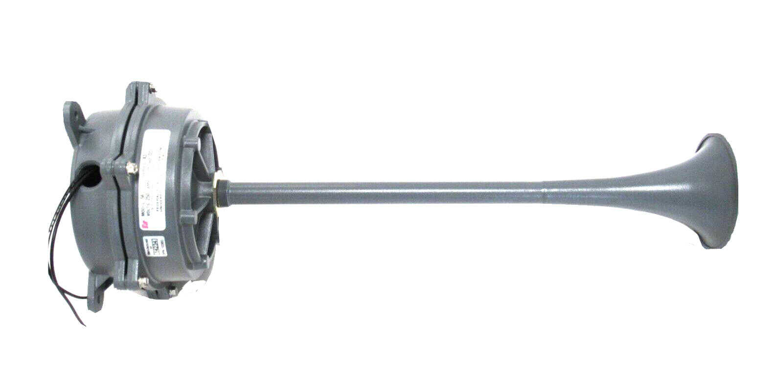 NEW FEDERAL SIGNAL 56-250-1 RESONATING HORN 250VDC GRAY 562501 - Image 3