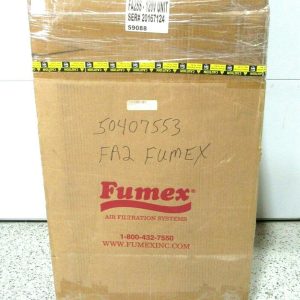 NEW FUMEX FA2SS LASER FUME AND DUST EXTRACTOR STAINLESS STEEL 120V