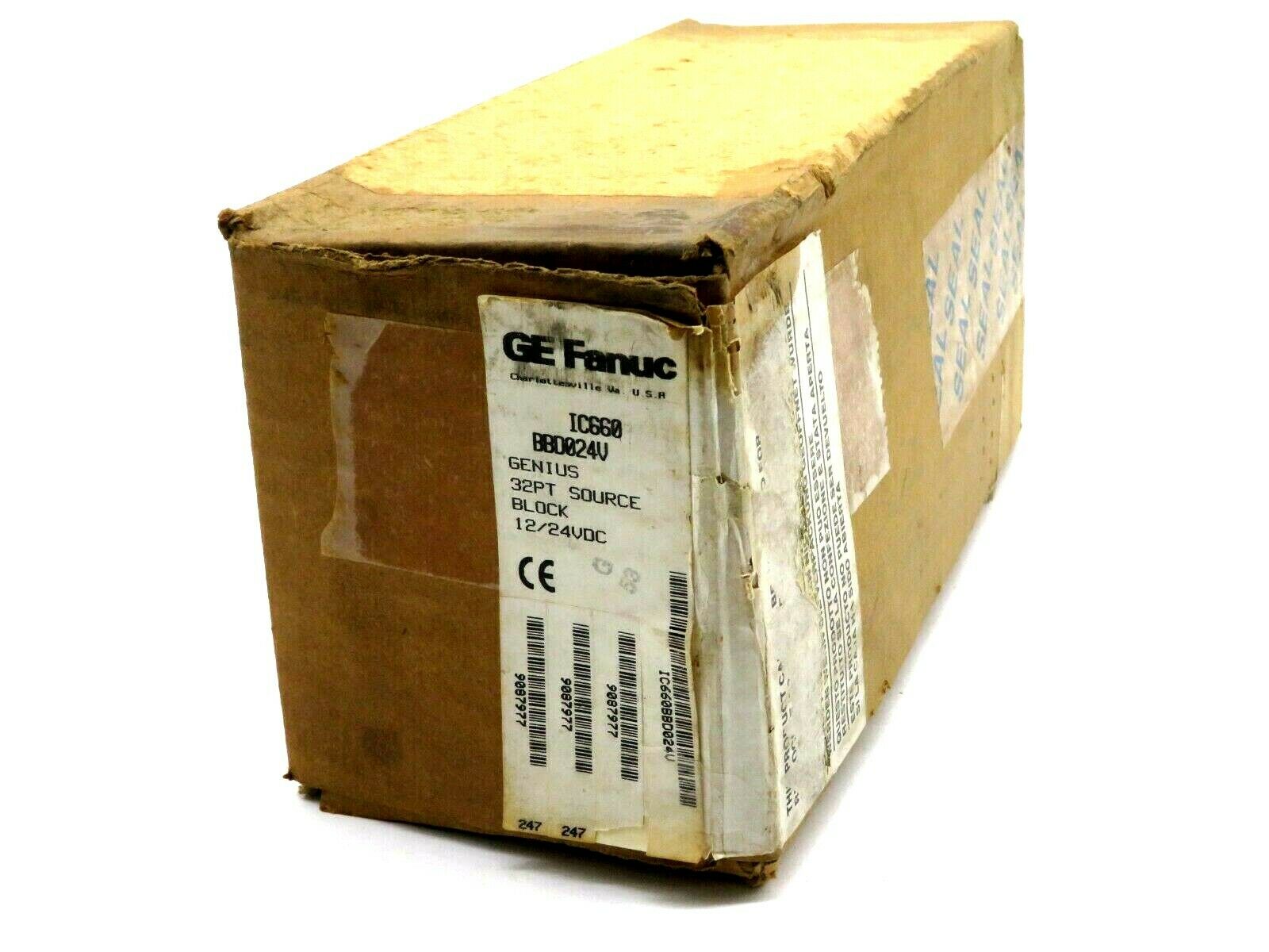 NEW GE FANUC IC660BBD024V 32PT SOURCE BLOCK 12/24VDC