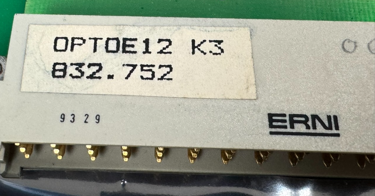 NEW HEINEN ELEKTRONIK 832.752 CONTROL CARD OPTOE12 - Image 4