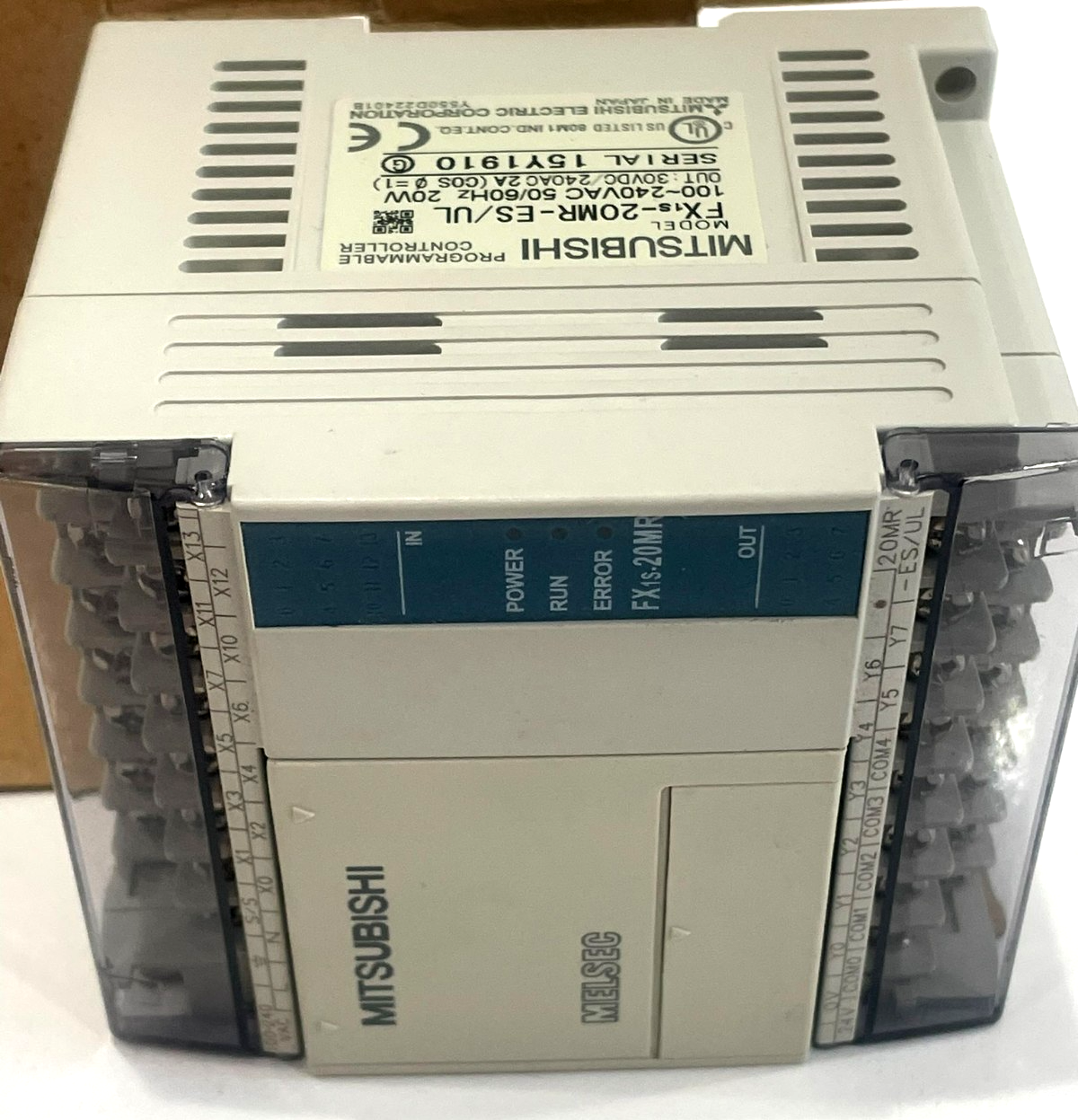NEW MITSUBISHI FX1S-20MR-ES/UL PROGRAMMABLE CONTROLLER FX1S20MRESUL - Image 3