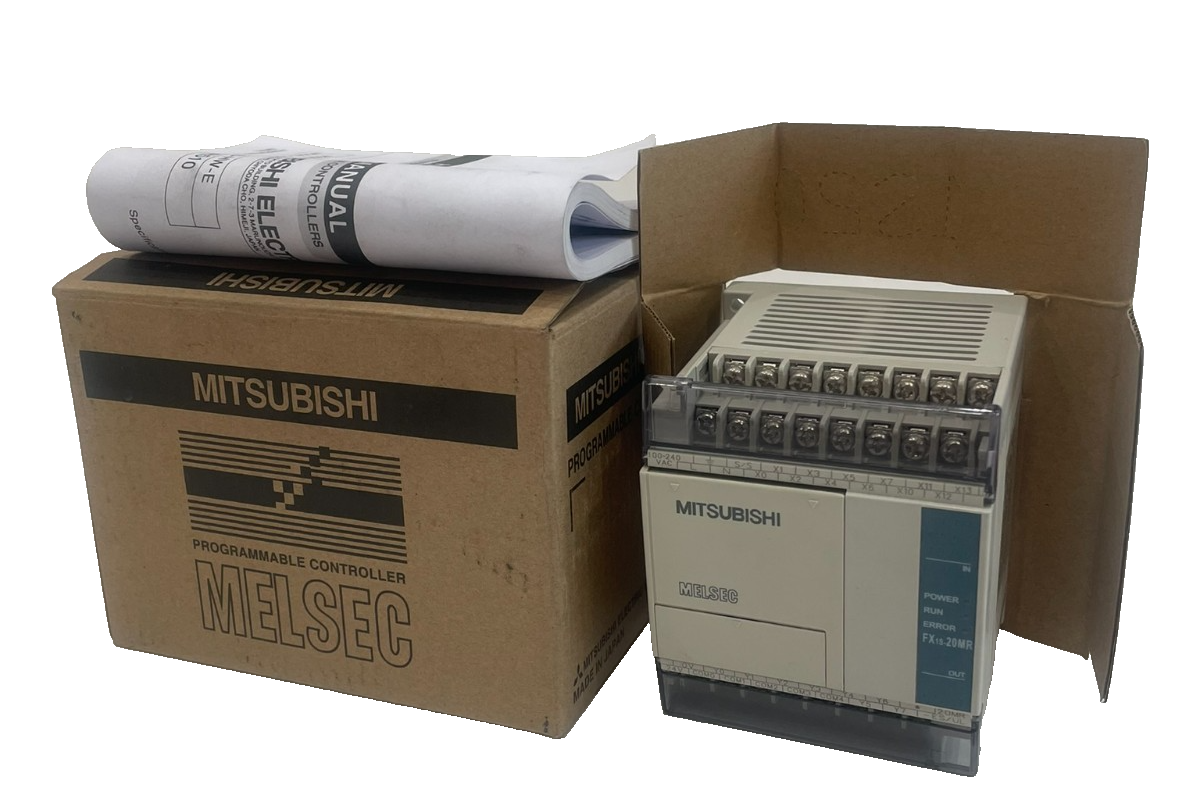 NEW MITSUBISHI FX1S-20MR-ES/UL PROGRAMMABLE CONTROLLER FX1S20MRESUL