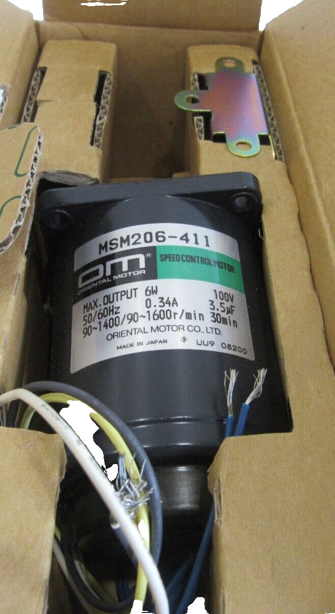 NEW ORIENTAL MOTOR MSM206-411 SPEED CONTROL MOTOR MSM206411 - Image 3