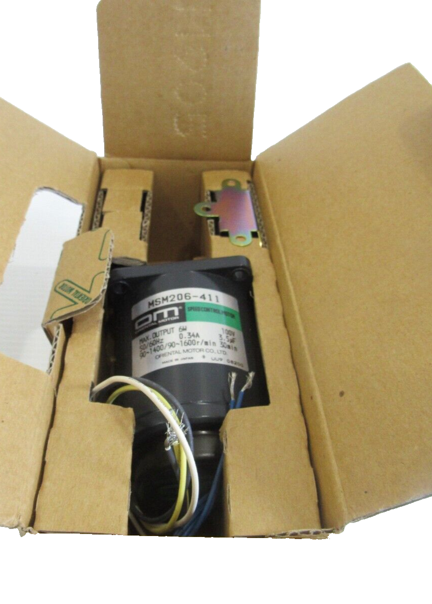 NEW ORIENTAL MOTOR MSM206-411 SPEED CONTROL MOTOR MSM206411 - Image 4