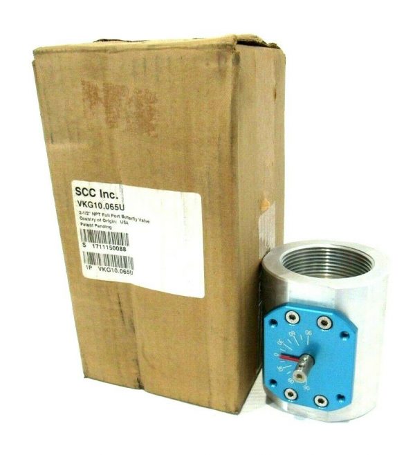 NEW SCC INC. VKG10.065U FULL PORT BUTTERFLY VAVLE VKG10065U
