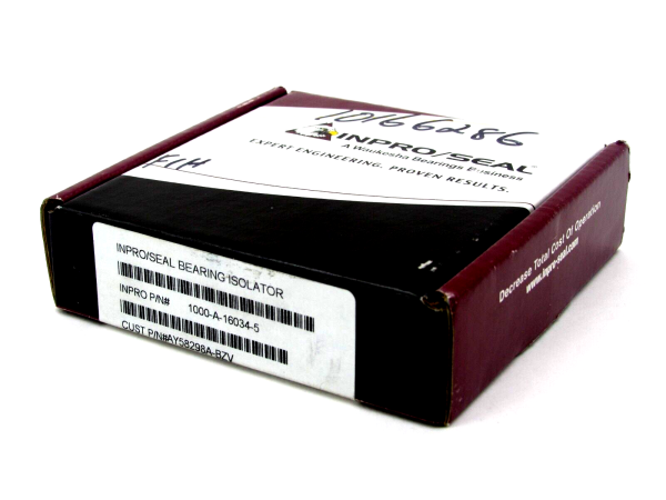 NEW SEALED INPRO/SEAL 1000-A-16034-5 BEARING ISOLATOR 1000A160345 - SB ...