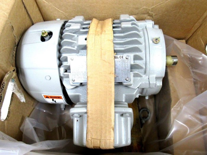 NEW SIEMENS 1LE23011AB414GA3 MOTOR 2 HP 3 PHASE 1800 RPM 208-230/460V - Image 3