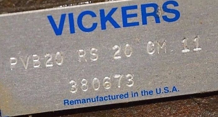NEW VICKERS PVB20 RS 20 CM 11 HYDRAULIC PISTON PUMP PVB20RS20CM11 - Image 3