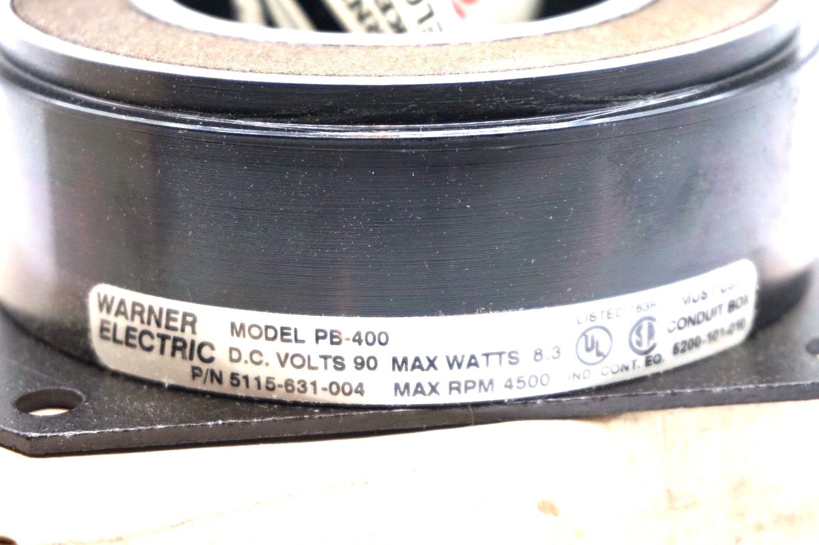 NEW WARNER ELECTRIC 5115-631-004 MAGNET CLUTCH ASSY. 5115631004 - Image 3