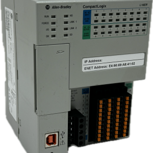 USED ALLEN BRADLEY 1769-L16ER-BB1B COMPACTLOGIX CONTROLLER SER. B FW: 1.005
