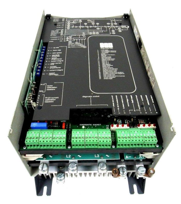 USED PARKER SSD 545-0660-9-8-1-088-1010-0-00 DRIVE 54506609810881010000 - Image 3