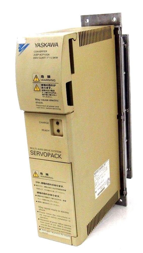 USED YASKAWA ELECTRIC JUSP-ACP15GA DRIVEPACK CONVERTER JUSPACP15GA