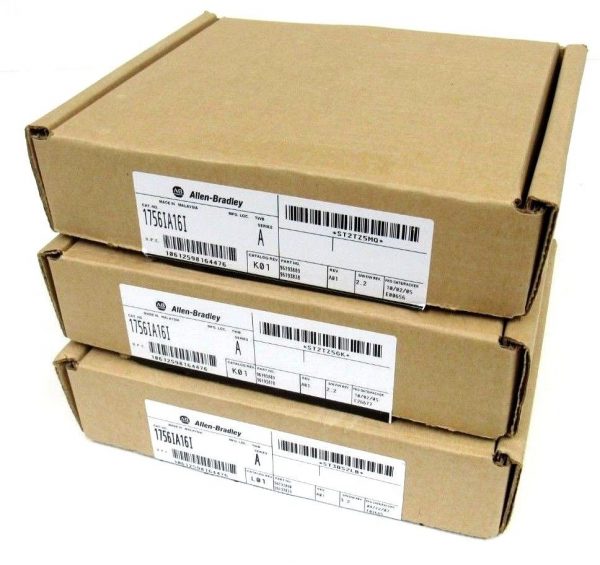 3 NEW ALLEN BRADLEY 1756-IA16I MODULES OPEN BOXES