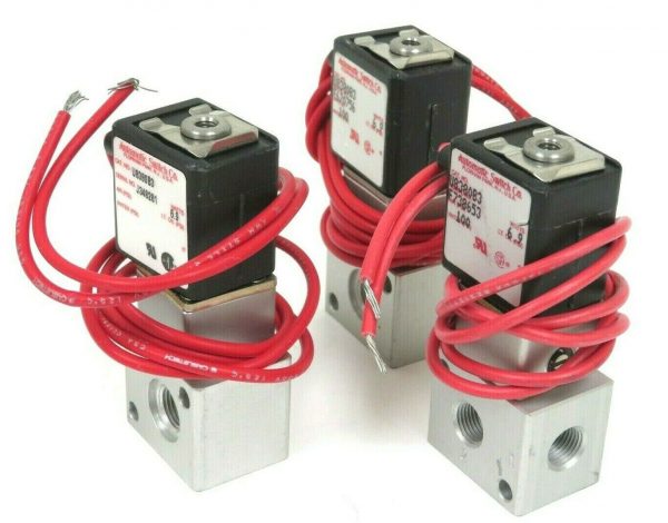 3 NEW AUTOMATIC SWITCH U8380B3 400-115-142D SOLENOID VALVES 400115142D