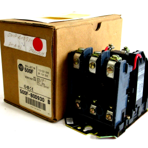 ALLEN BRADLEY 500F-B0D930 CONTACTOR SIZE 1 SER B 500FB0D930 NEW, SURPLUS