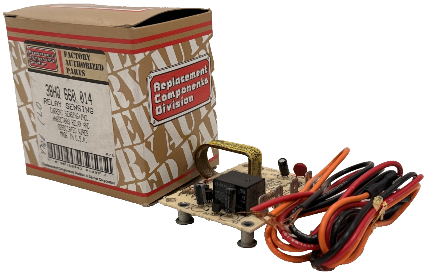 NEW CARRIER 38HQ 660 014 CURRENT SENSING RELAY HN65CT003 38HQ660014